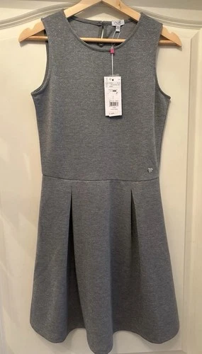 Kleid, OVS, Größe 164, Neu, grau mit silbernen Garn der glänzt
