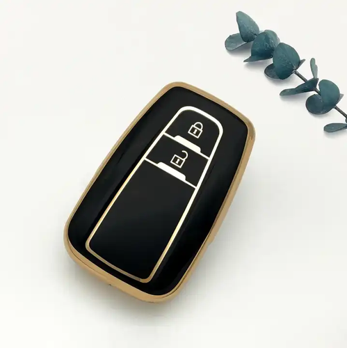 Carcasa Llave Mando para Toyota Yaris Chr Corolla Auris Aygo RAV4 Funda - Imagen 2 de 3