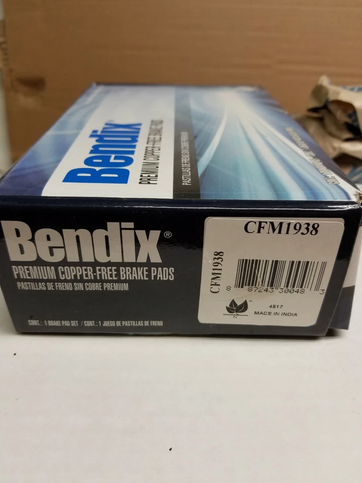 Pastillas de freno traseras VOLVO S90 S80 V90 V60 XC60 BENDIX CFM1938 sin cobre Foto 2 de 3
