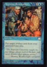 Argivian Restoration - Weatherlight: #34, Magic: The Gathering Lp R45