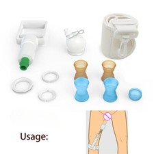 NEW Penis Hanger Extender Stretcher Enhancer Enlarger Sleeve Vacuum Pump Male