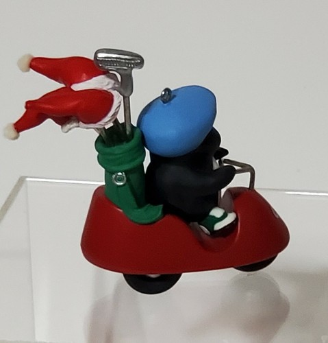 1993 Hallmark Keepsake Ornament Putt-Putt Penguin Golf Cart Golf Clubs Christmas - Picture 10 of 12