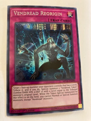 vendread yugioh cards Vendread Scavenger POTE-EN040 Super Rare