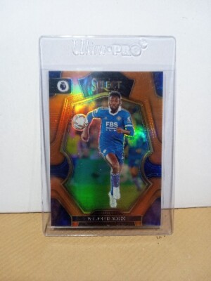 2022-23 Select Premier League Wilfred Ndidi Mezzanine Orange Prizm #34/75