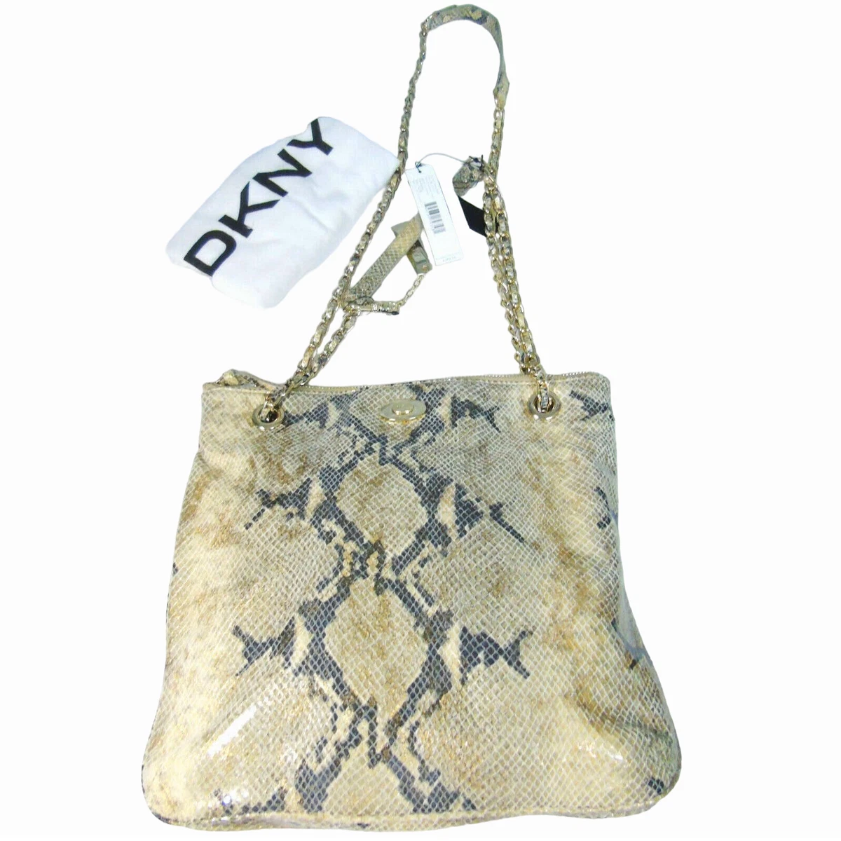 Dkny sales snakeskin bag