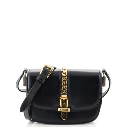 GUCCI Black Sylvie 1969 Crossbody mini bag 2400 BRAND NEW