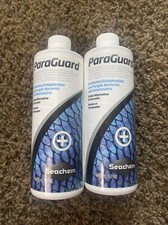 2 Seachem ParaGuard Ectoparasites fungal bacterial/viral lesions 16.9oz T48