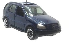 Christmas Ornament for Mercedes-Benz ML 430 Blue