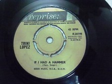 Trini Lopez F 11946  Rare Single 7
