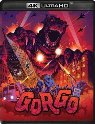 GORGO New Sealed 4K Ultra HD UHD + Blu-ray Vinegar Syndrome