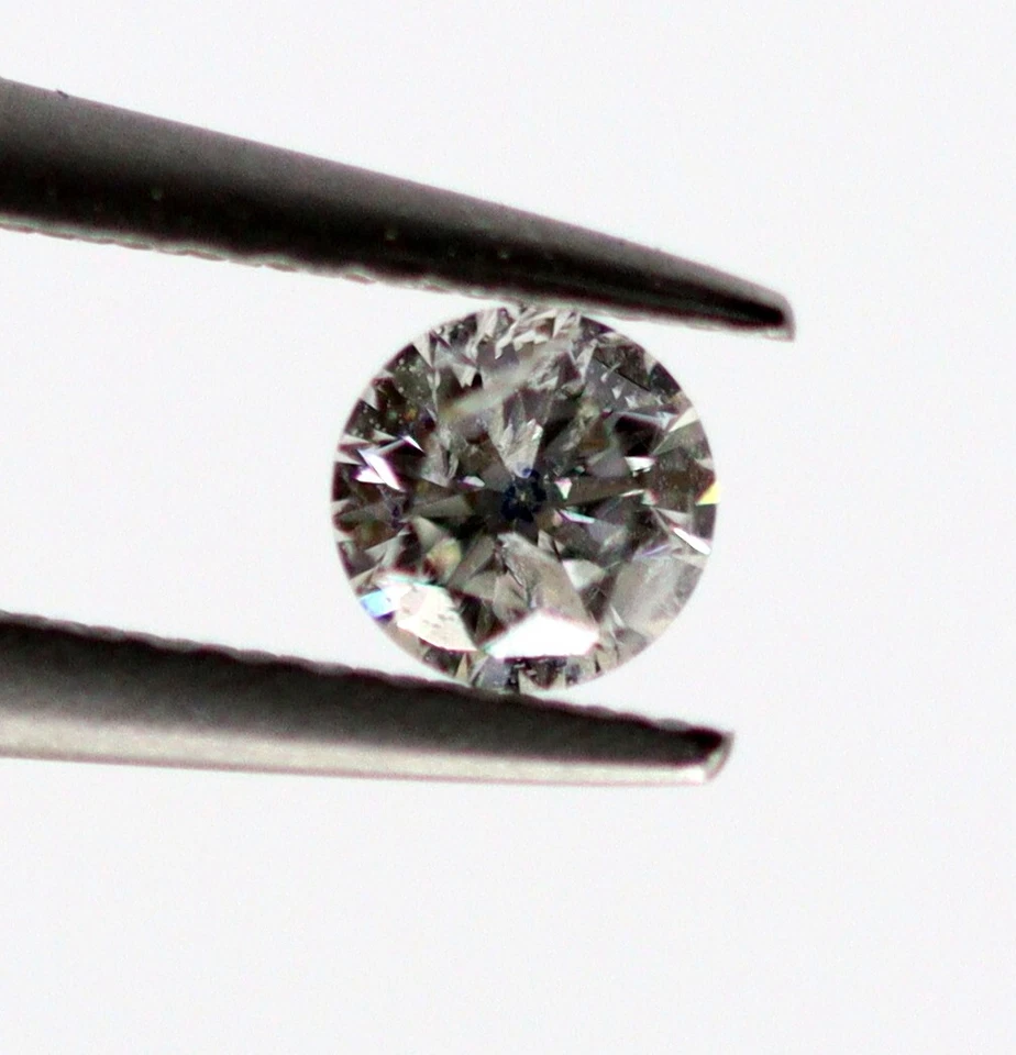 0.092 Ct Natural Loose Diamond 2.8 MM Round Brilliant Cut I/SI2 Grade Certified - Image 4 of 4