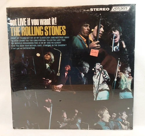 The Rolling Stones SEALED Got Live If You Want It! (US) LP by  (London - PS 493)