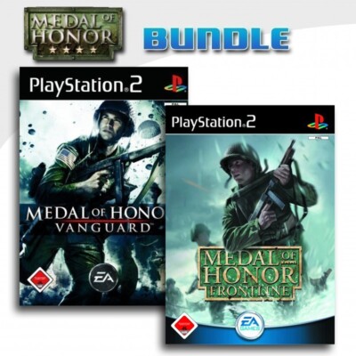 PS2 / Sony Playstation 2 - Medal of Honor: Frontline + Vanguard mit OVP