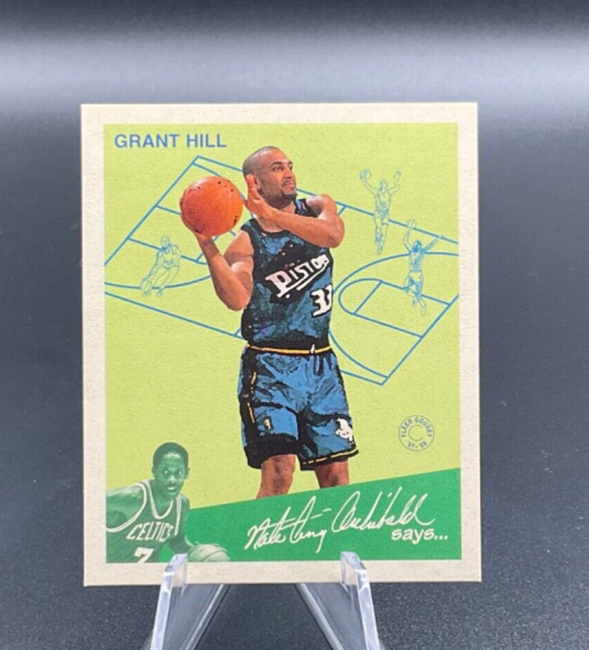 1997-98 Fleer Goudey Greats Grant Hill Detroit Pistons #5GG