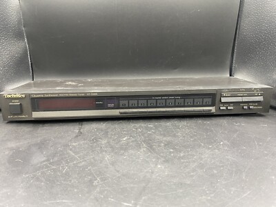 Technics AM/FM Stereo Tuner Quartz Synthesizer ST-S98A WORKING Free ...