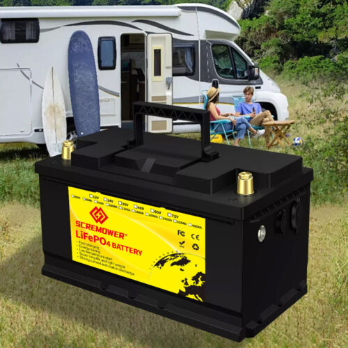 LiFePO4 Battery 12V/24V 100Ah 200Ah 300Ah Bluetooth Lithium Deep Cycle RV Solar - Picture 45 of 83