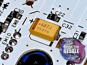 Gameboy Color TANTALUM Capacitor Replacement Kit Game Boy GBC Caps *SOUND*POWER*