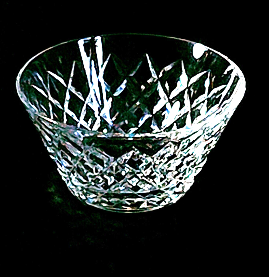 WATERFORD ALANA HOSTESS BOWL, Cut Lead Crystal, 5", Made in Ireland eBay