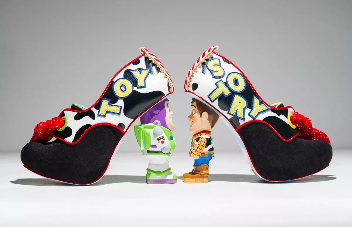 Irregular choice toy story heels sale