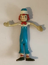 Vintage 1978 Raggedy Ann - Bendy Figure - Rare The Bobby’s-Merrill Inc Amscan