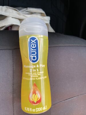 Durex Play 2in1 Sensual Ylang Lubricant * Stimulating Sex Lube 200ml/6.76 fl.oz
