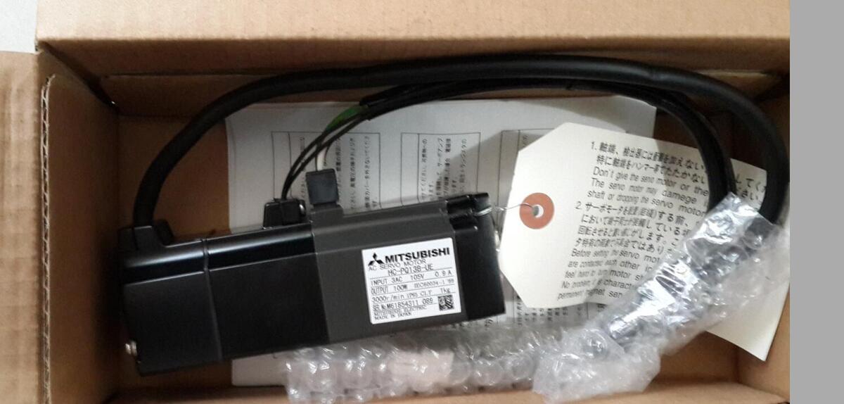 MITSUBISHI HC-PQ13B-UE SERVO MOTOR New In Box HCPQ13BUE MITSUBISHI HC-PQ13B-UE SERVO MOTOR New In Box HCPQ13BUE