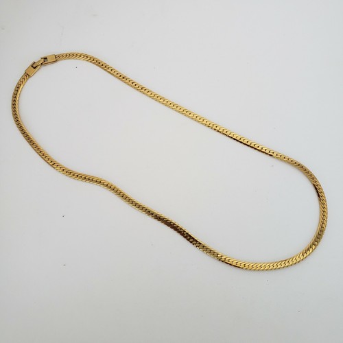 Vintage Napier Gold Tone Flat Chain 