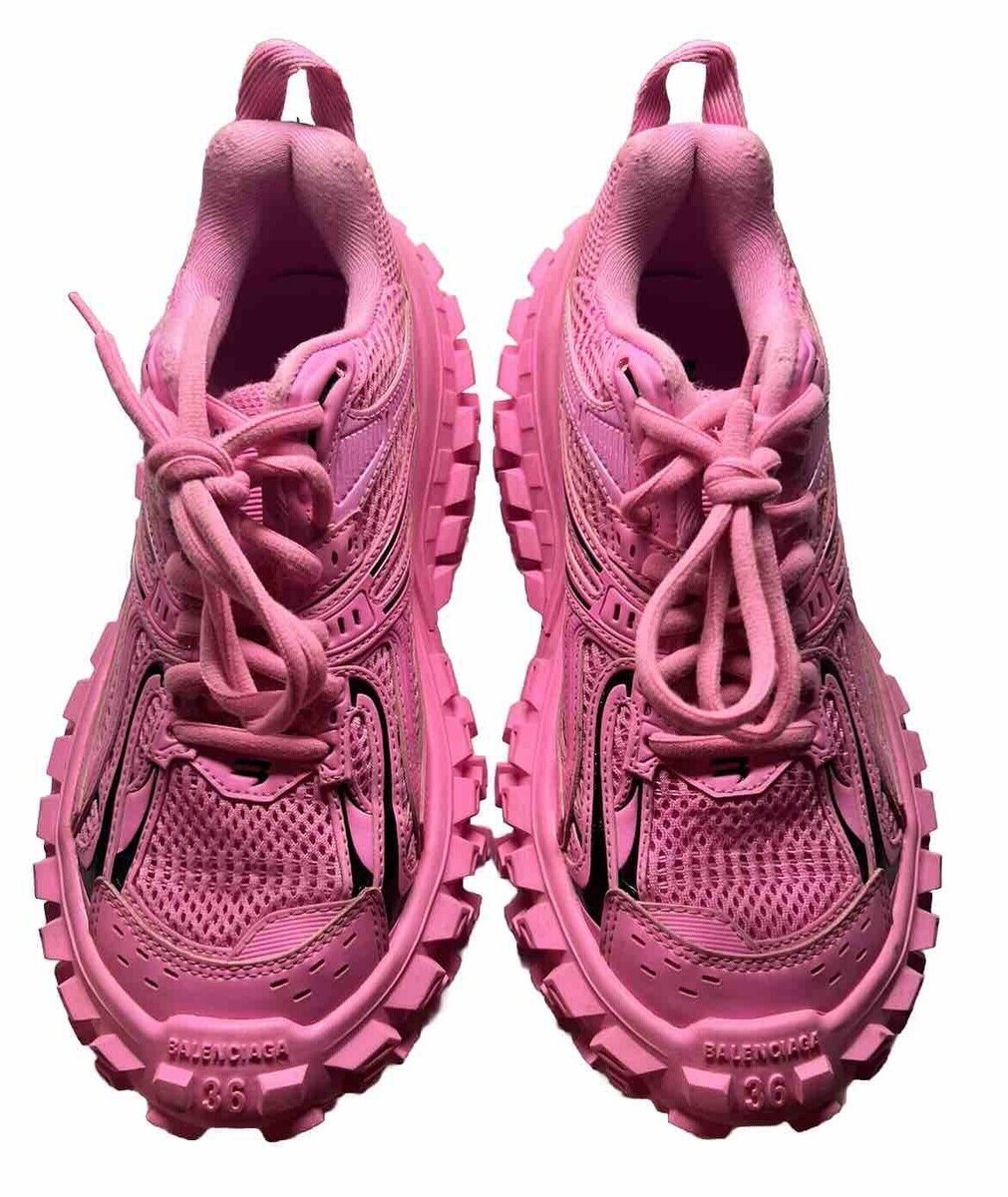 Balenciaga Bouncer Defender Chunky-Sole Pink Sneaker Women Balenciaga Bouncer Defender Chunky-Sole Pink Sneaker Women