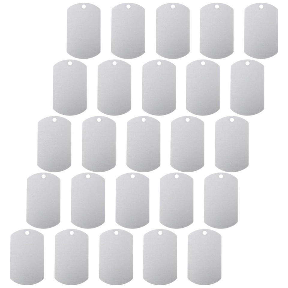 2 PCS Dog Tag Id Pet Name Antilost Tags Puppy Collar Plate eBay