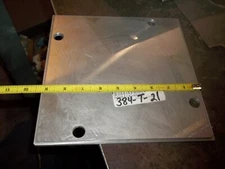 BOSCH REXROTH 8981004969 PALLET PLATE CARRYING PLATE 240 X 240 6.35AL (114)