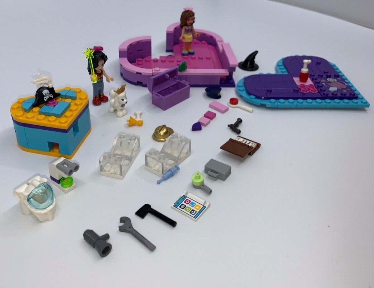 Amazon Lego Friends Heart Box Emma Lego Friends Set: 41359 Heart