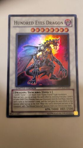 Yu-Gi-Oh! TCG Hundred Eyes Dragon 2011 Duelist Pack Tin DPC5-EN003 Limited Super - Picture 1 of 1