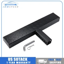For 2" Receivers Trucks Pickups Hitch Climber Step Towing Bumper Guard L 23.6in
