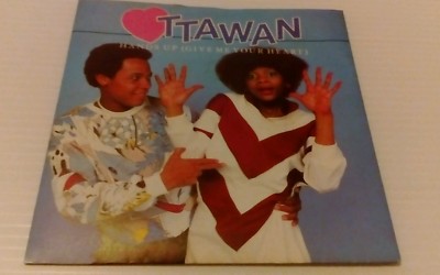 OTTAWAN HANDS UP 7'' vinyl single record UK CAR183 CARRERE 1981 