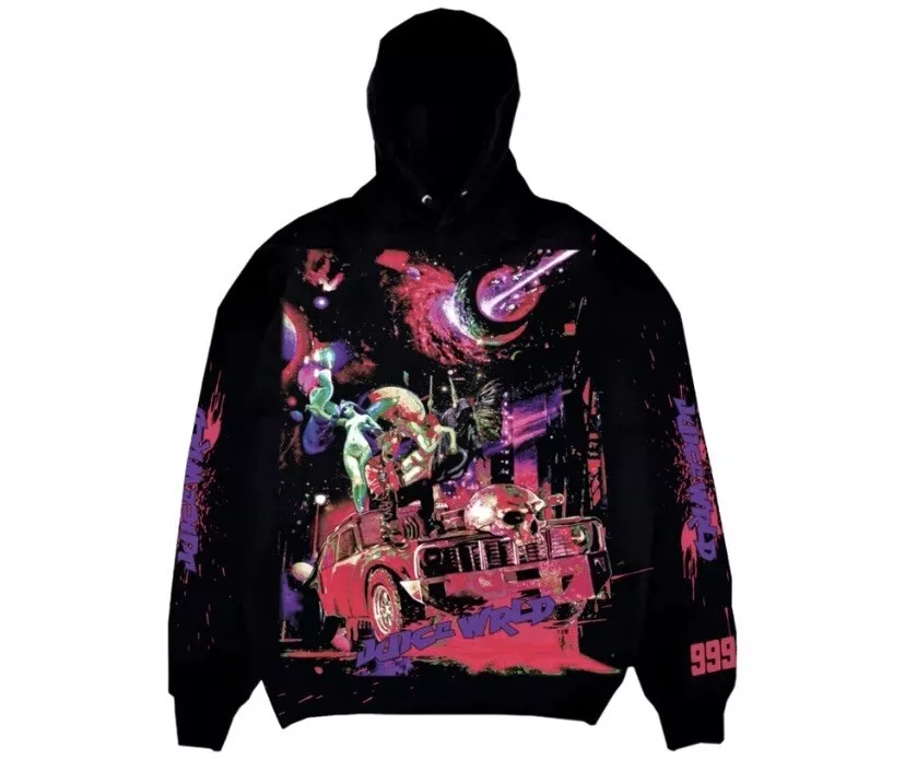 Juice wrld shop vlone hoodie