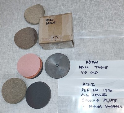 Emco Unimat DB200 Lathe Drilling Table / Sanding Plate Ref No 1330 A31Z
