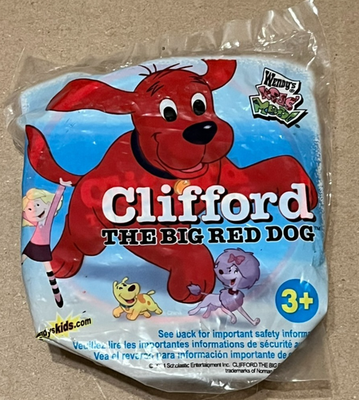 2004 CLIFFORD THE BIG RED DOG WENDY'S KIDS MEAL TOY - CRAZY EIGHTS