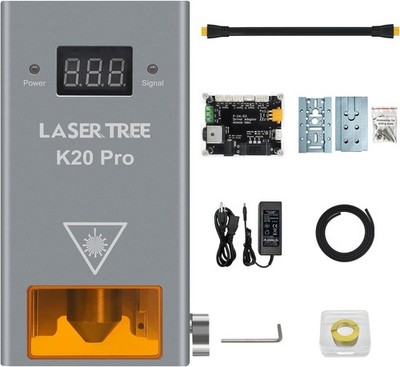 Laser Tree 20W Laser Module Wood Metal Acrylic Engraver