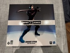 Fortnite  G. I. Joe Classified Snake Eyes Zero Point Edition Mint + Sealed 