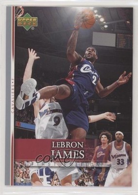 2007-08 Upper Deck First Edition LeBron James #192 02v3