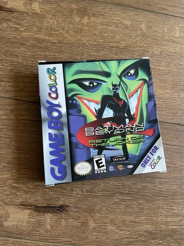 Batman Beyond Return of the Joker (Color Gameboy) Auténtico COMPLETO Envío Rápido! - Imagen 11 de 11