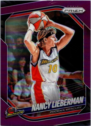Nancy Lieberman 2025 Panini WNBA Prizm #34 Purple /149
