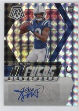2024 Panini Mosaic In Focus Signatures Adonai Mitchell #IF-AML Auto 05jo