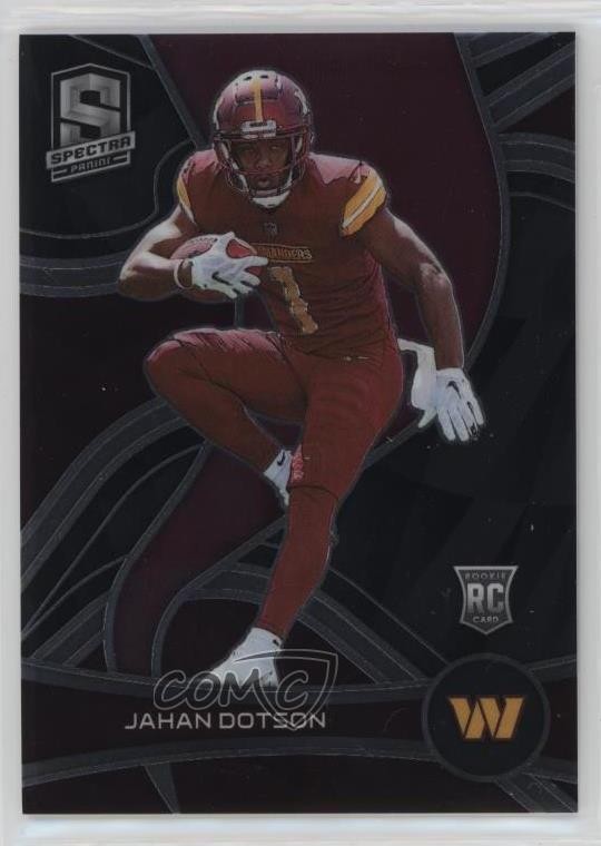 2022 Panini Spectra Rookies Jahan Dotson #148 1cz3