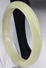 75mm Original Onyx Natural Marble Big Bracelet/Bangle - Stone Jewelry for Women