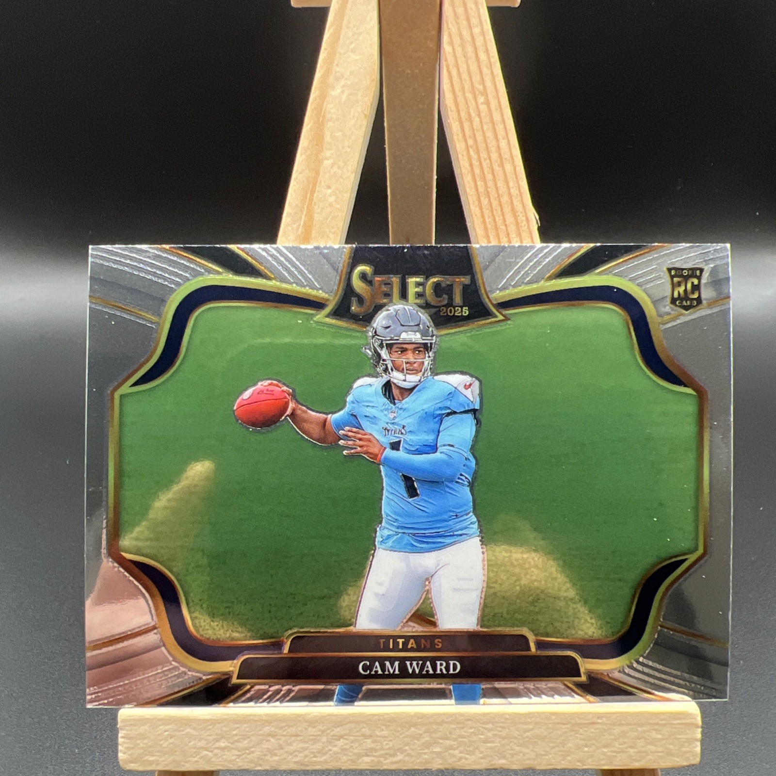 Cam Ward #426 Tennessee Titans Select Football 2025 Field Level Base RC