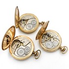 1912 to 1921 Elgin Illinois 12s to 16s 7j to 17j Pocket Watch Lot of 3 #WB5117-4 — photo 5