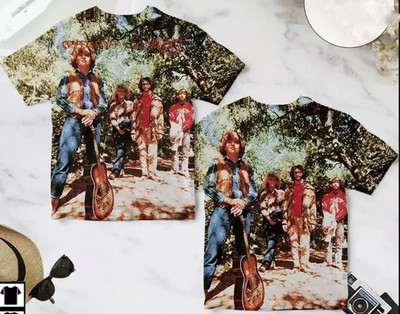 Creedence Clearwater Revival Green River Album Cover AOP 3D T-shirt MEN UM495