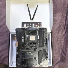 MSI B450 GAMING PRO CARBON AC ATX AM4 DDR4 w/ Ryzen 5 3400G 3.4GHz