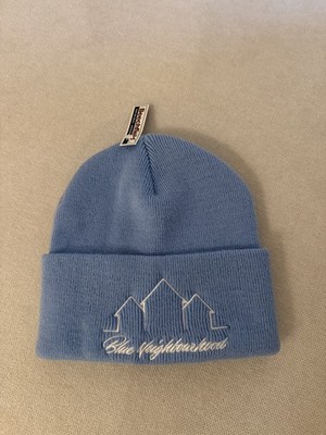 Troye Sivan Blue Neighbourhood Blue Knit Beanie VIP Tour Exclusive 